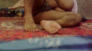 Marital affair of an Indian married woman with a cowboy position