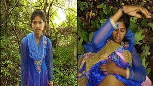 Indian forest XXX action with hot Indian girl getting drilled