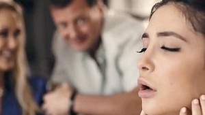 The forbidden secret of the first parents revealed – an oedipal threesome in a family roleplay