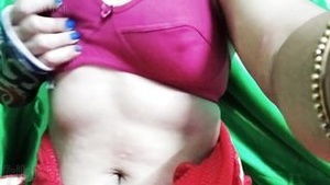 Homely housewife's homemade video of erotic encounter with store-bought cock