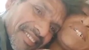 Local Indian couple’s amateur home video of them having sex on a farm