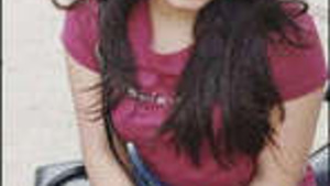 Some video conferencing action with an Indian beauty