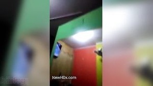 A college girl with big bosom has good sex with her boyfriend.