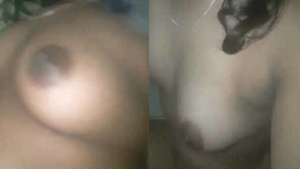 Beautiful Asian girl in the bathtub shows her beauty