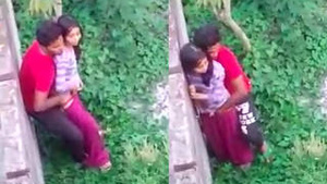 Young Indian couple’s secret outdoor sex session gets caught on camera