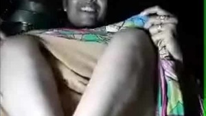 Hot rural woman showing her genitals on a live video call