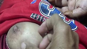 Married Indian woman gets breast massage with XBK and finger penetration