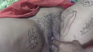 Desi woman pussy fingering, licking and hard anal fucking by her husband