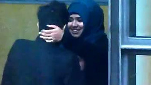 A British Asian couple having sex in a public place