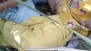 Young and professional aunty gets some outdoor sex