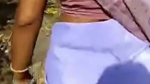 Steamy outdoor scene with an exotic bhabhi