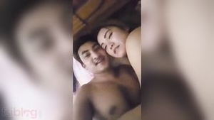Sex tape of a hot Indian couple’s intimate moment at home
