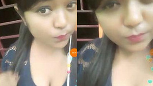 Bigo’s new star is a pretty girl with great cleavage.