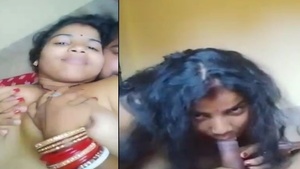 Sexual experience of a newlywed couple from the village