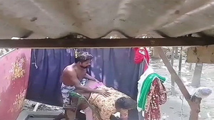 Bangladeshi mature village woman has sex with her Devar