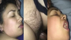 Succulent and ripened twat fucking on cam