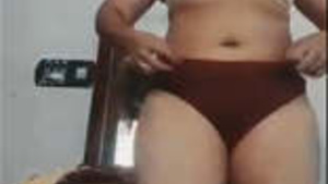 Maluwa Bhabhi shares her big breast and then exposes her private part.