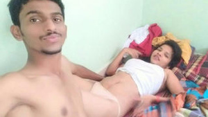 Sexy desi lover in action on camera