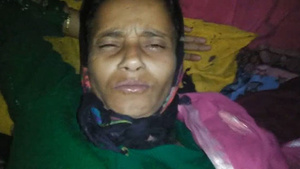 Indian village aunt gets it hard in local desi hardware store