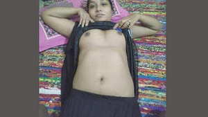 Bengali girlfriend gives blow job to a big cock