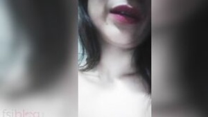 Young Indian XXX star exposes her big boobs and shaved pussy on camera.