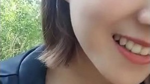 Outdoor sexual encounters with an Asian beauty