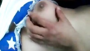 Hot college woman has sex with her boyfriend in his car