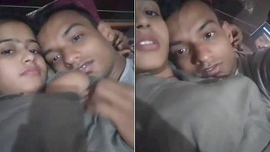 Beautiful Indian girl has fun with her boyfriend