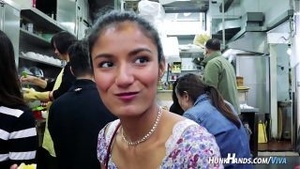 Small damsel from the exotic part of the world gets fucked by a young guy in Hong Kong.