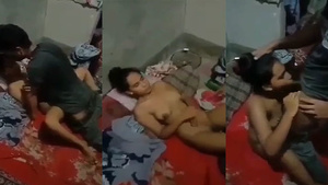 Desi village girl has sex with her lover’s friend
