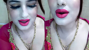 Desi x presents Rubeena's beautiful cleavage