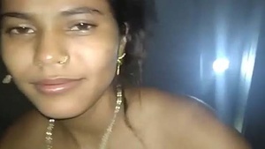 A wife from a small village in Midnapore seductively rides her husband's dick.